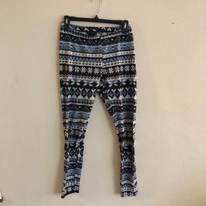 Cute Winter Print Leggings